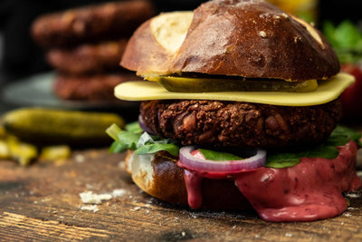 SUNFLOWER MINCE'S BEST VEGAN BURGER