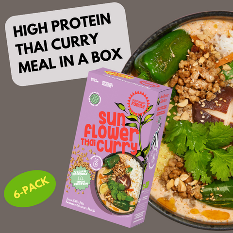 04 - THAI CURRY - Meal in a Box / 6 Pack / Sunflower Thai Curry
